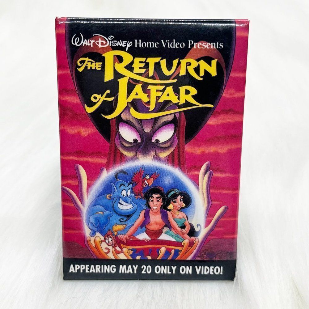 🔮 5/$25 Vintage 90s Disney Aladdin The Return of Jafar‎ Pin